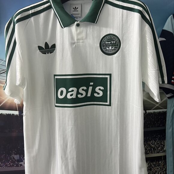 Oasis 2025 Tour adidas trefoil jersey - Picture 1 of 2